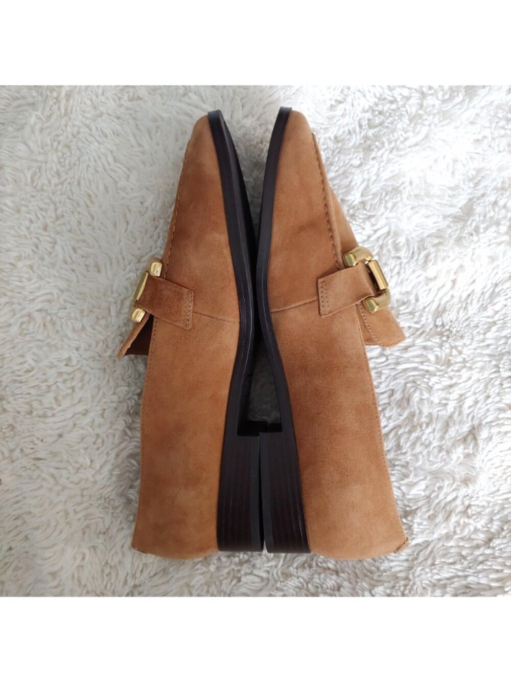 Nine West Lilma Loafer Horsebit Preppy Old Money Staple Suede Office Shoe 11 - Picture 7 of 14